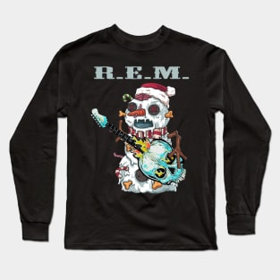 R.E.M. BAND XMAS Long Sleeve T-Shirt